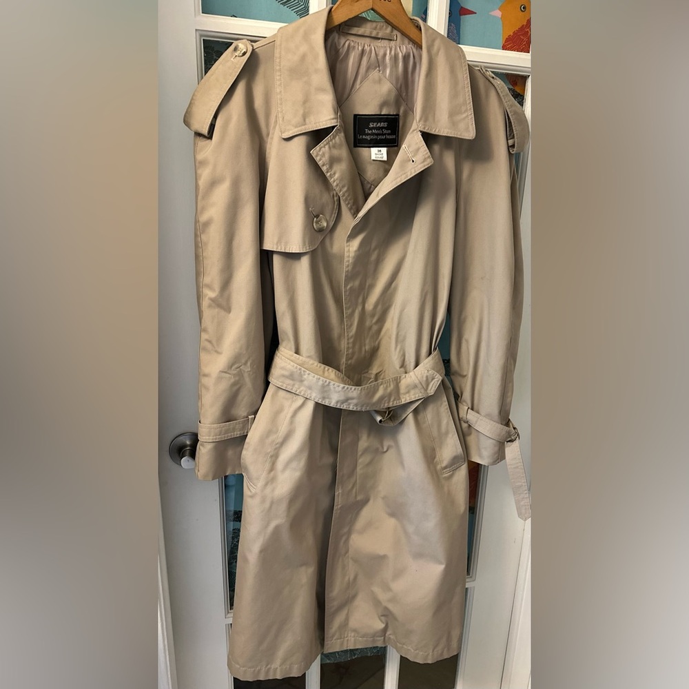 Vintage Trench coat by Sears